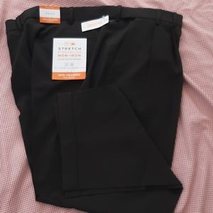 MENS CUFFED DRESS SLACKS 44X30 NWT